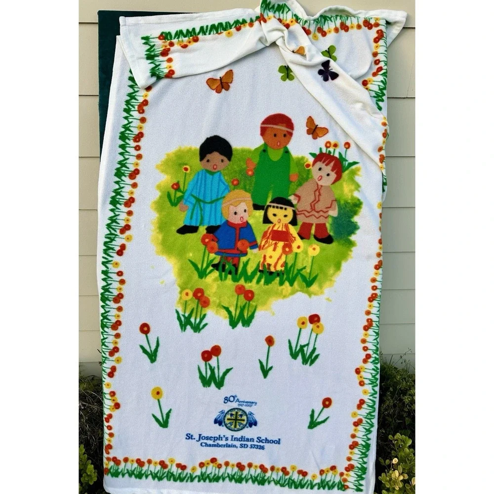 St Joseph's Indian School Blanket 80th Anniversary 1927- 2007 (34